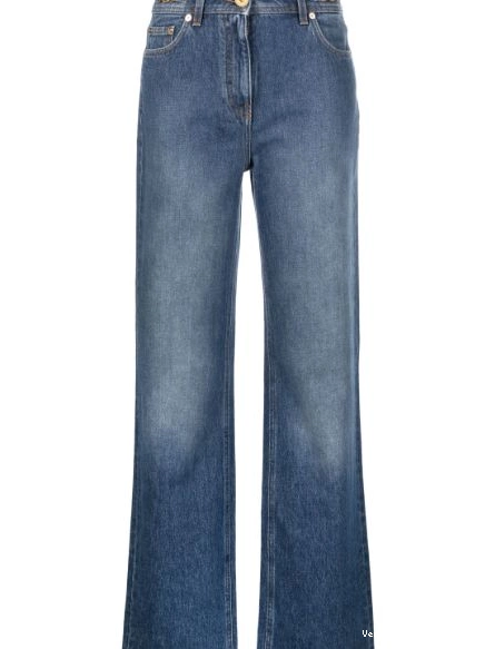 Cheap '95 Women jeans Versace straight-leg Medusa 0422